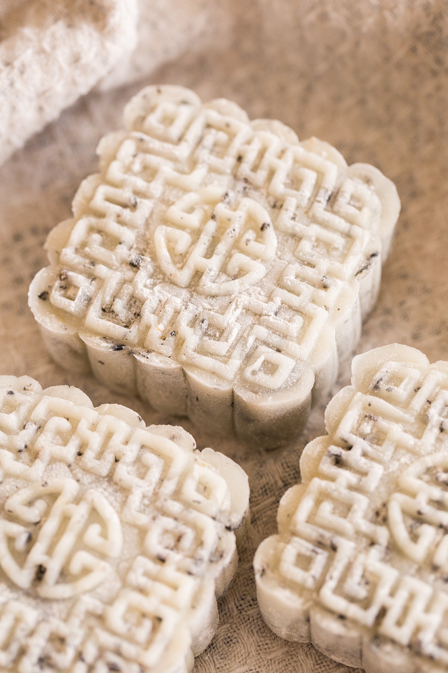 Black Sesame Snow Skin Mooncake