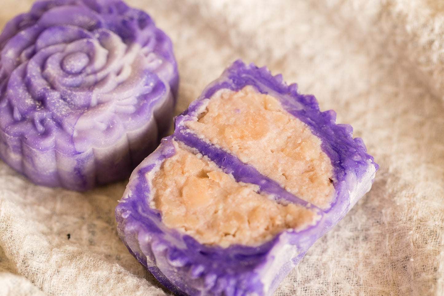 Taro Snow Skin Mooncake