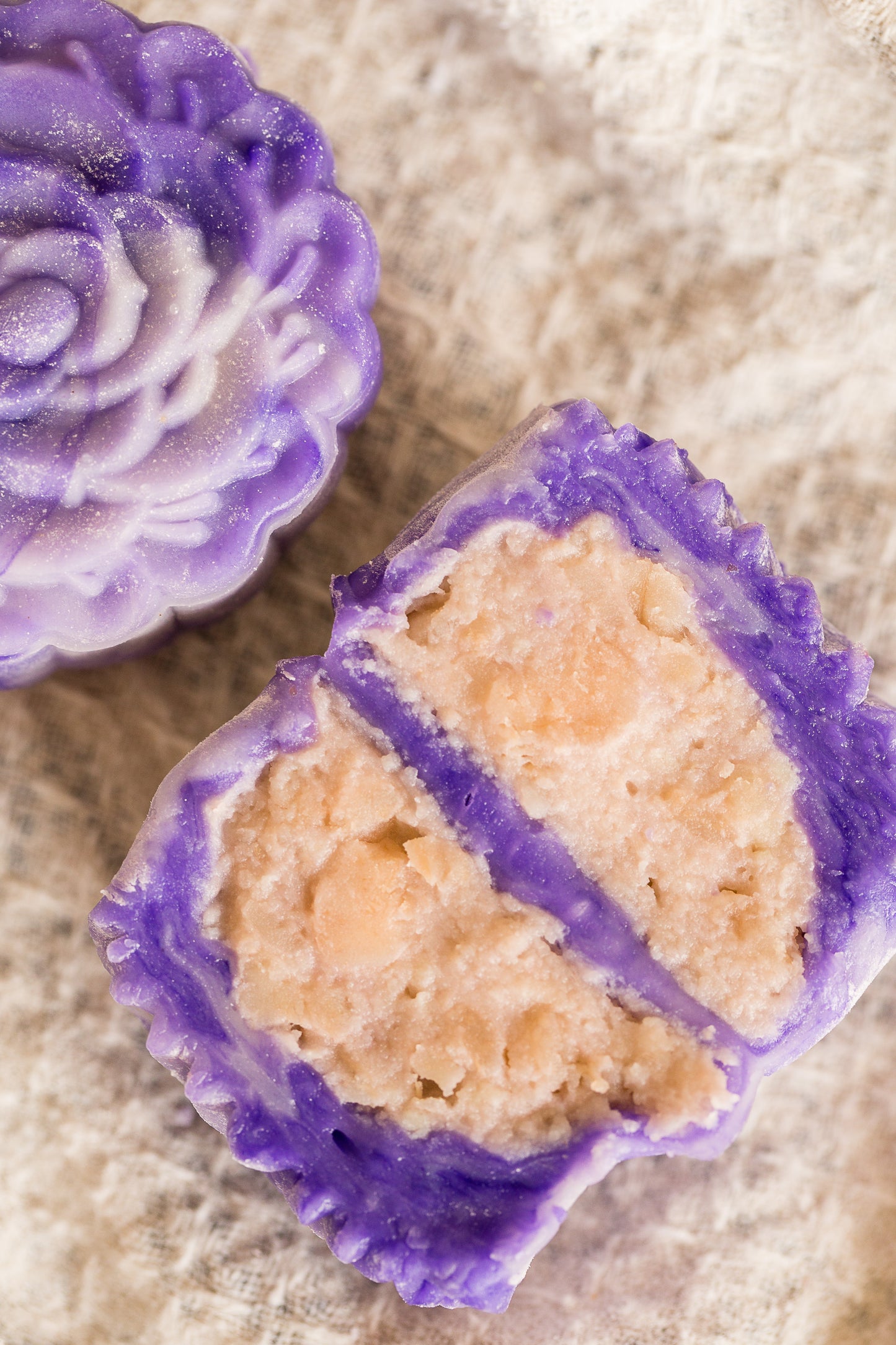 Taro Snow Skin Mooncake
