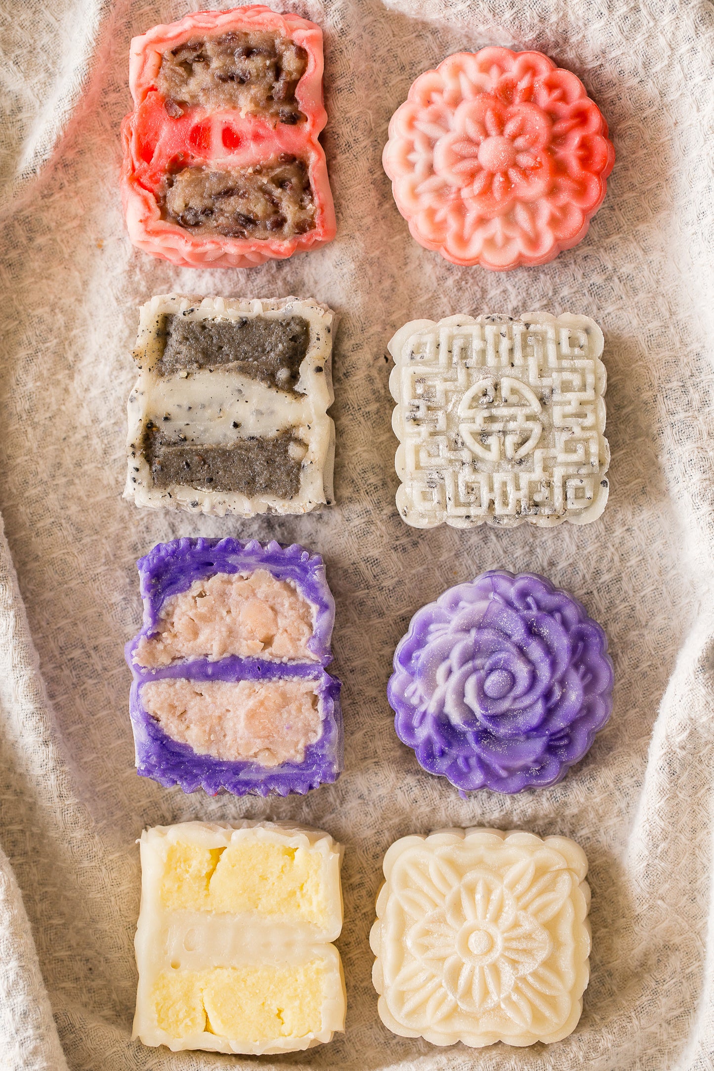 Assorted Snow Skin Mooncakes