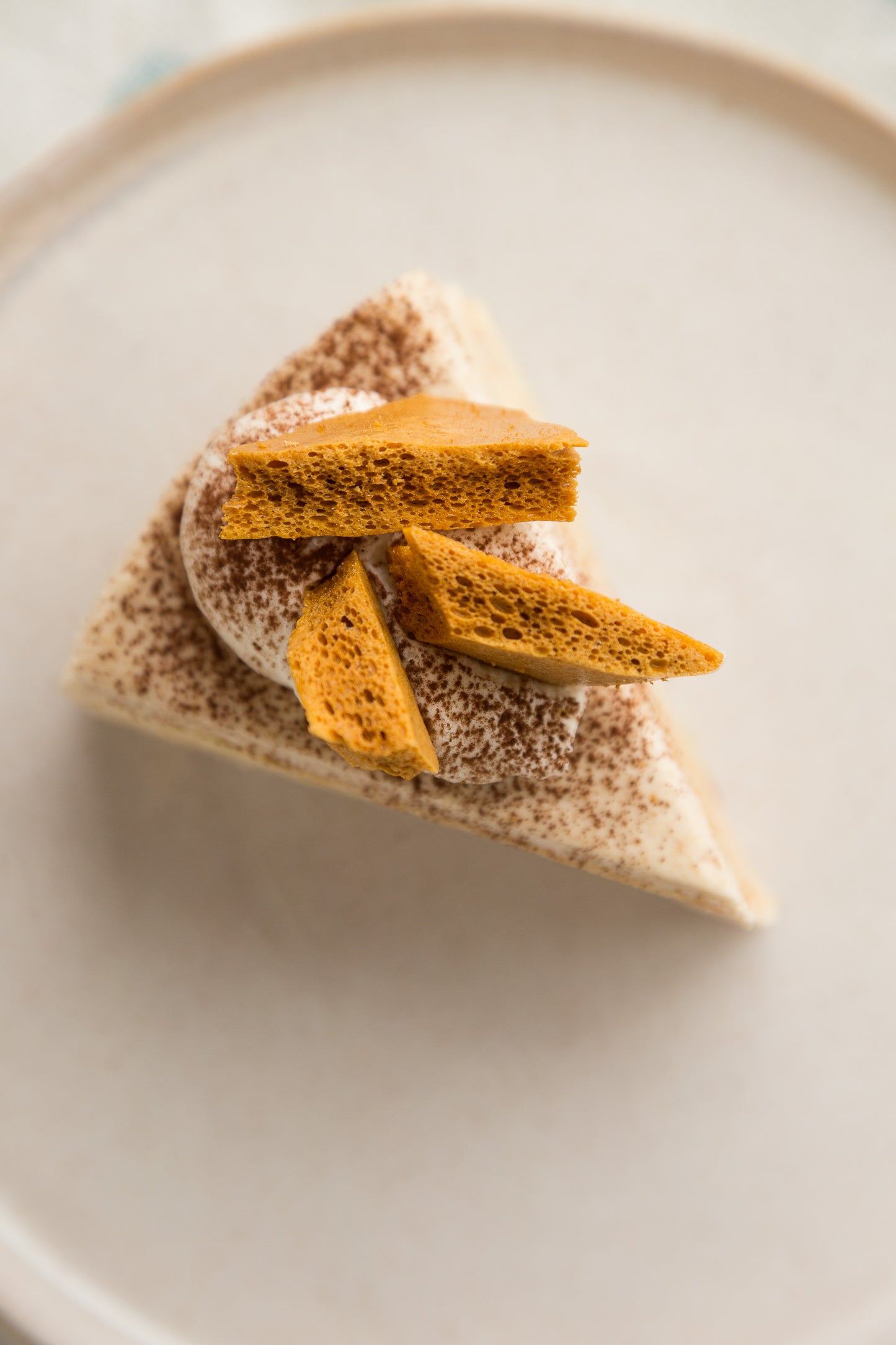 Caramel Crunch Latte Crepe Cake