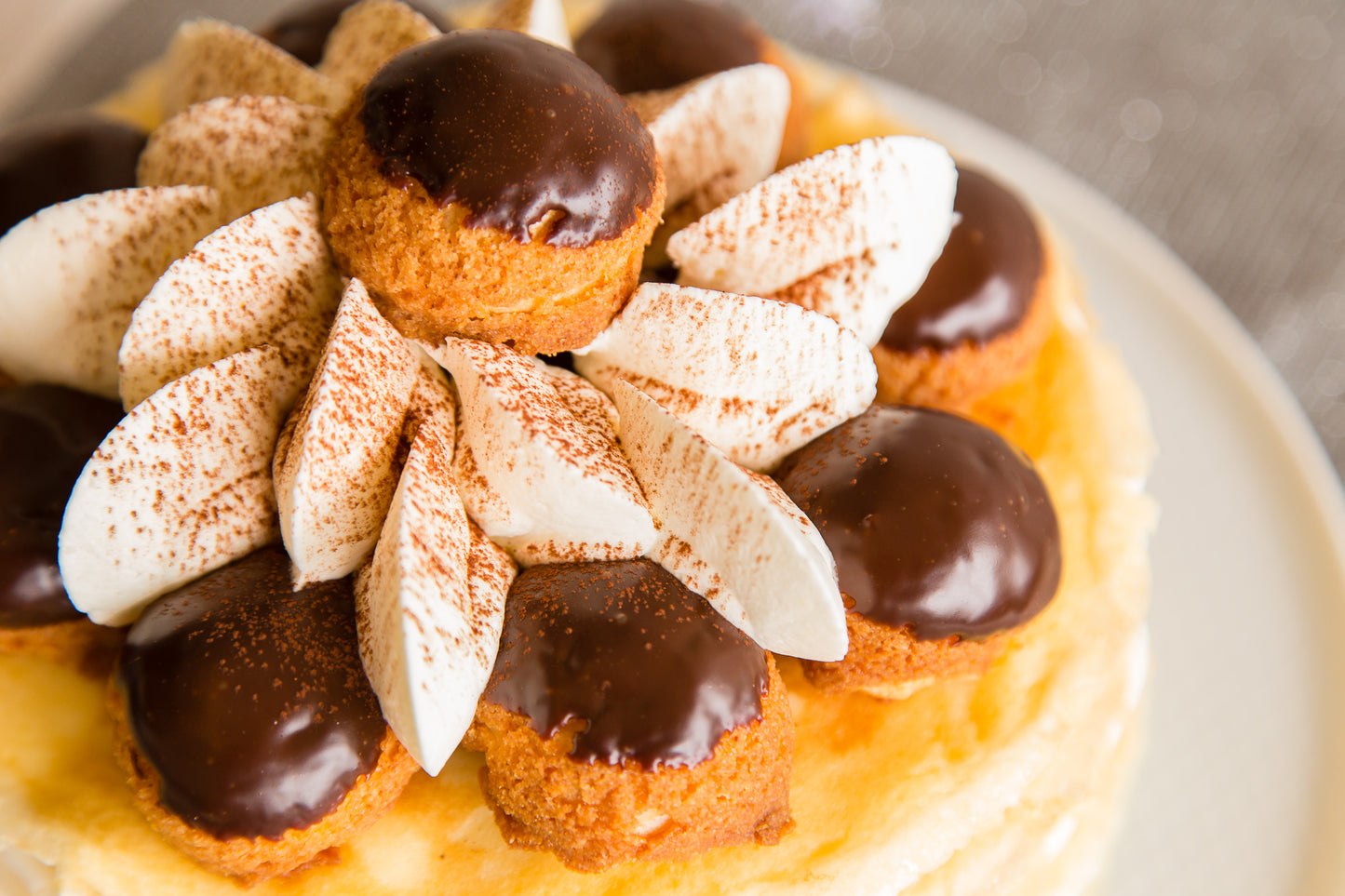 Bailey's Crown Crepe Cake