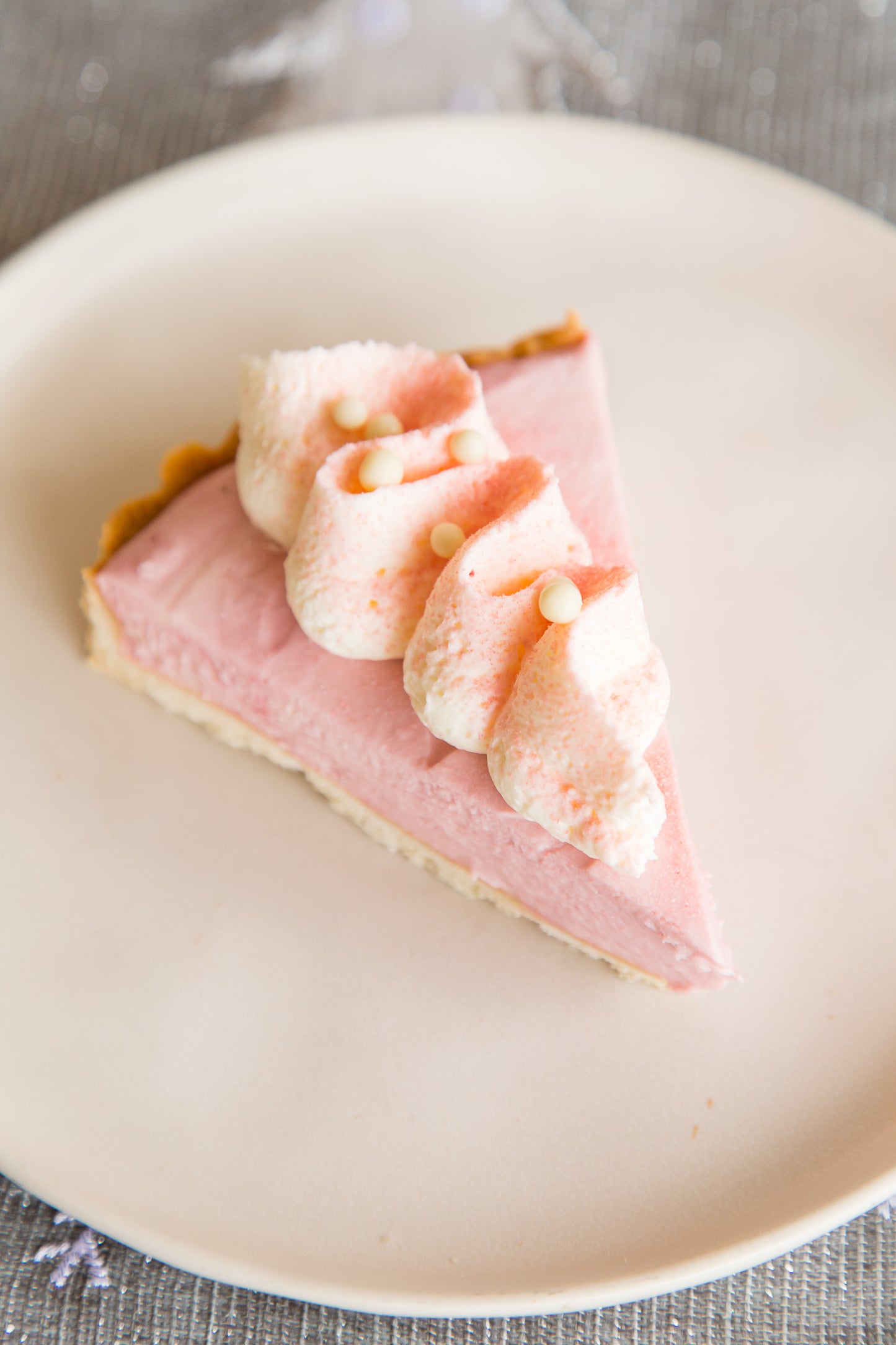 Strawberry White Chocolate Tart