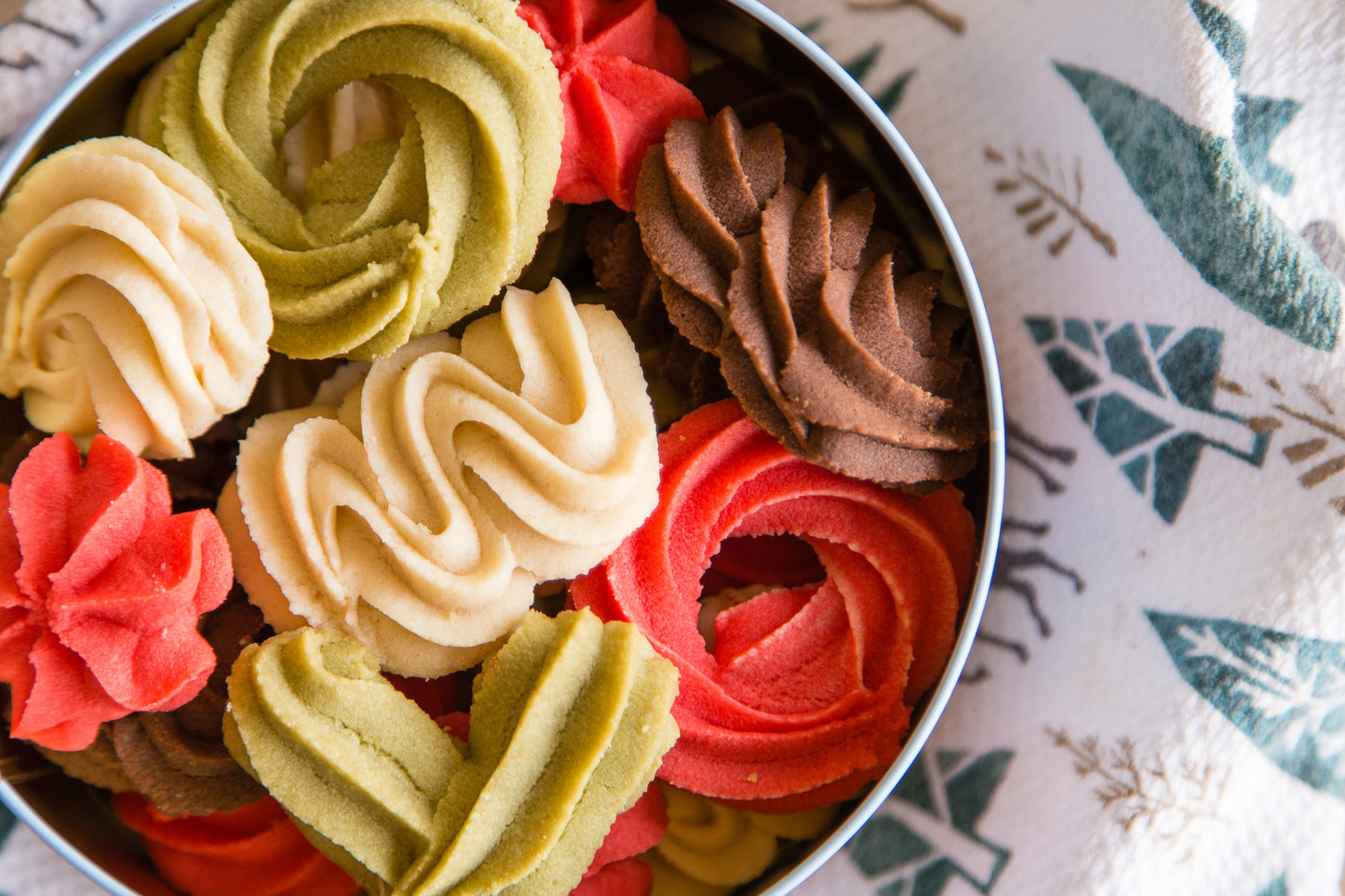 Whipped Shortbread Cookies