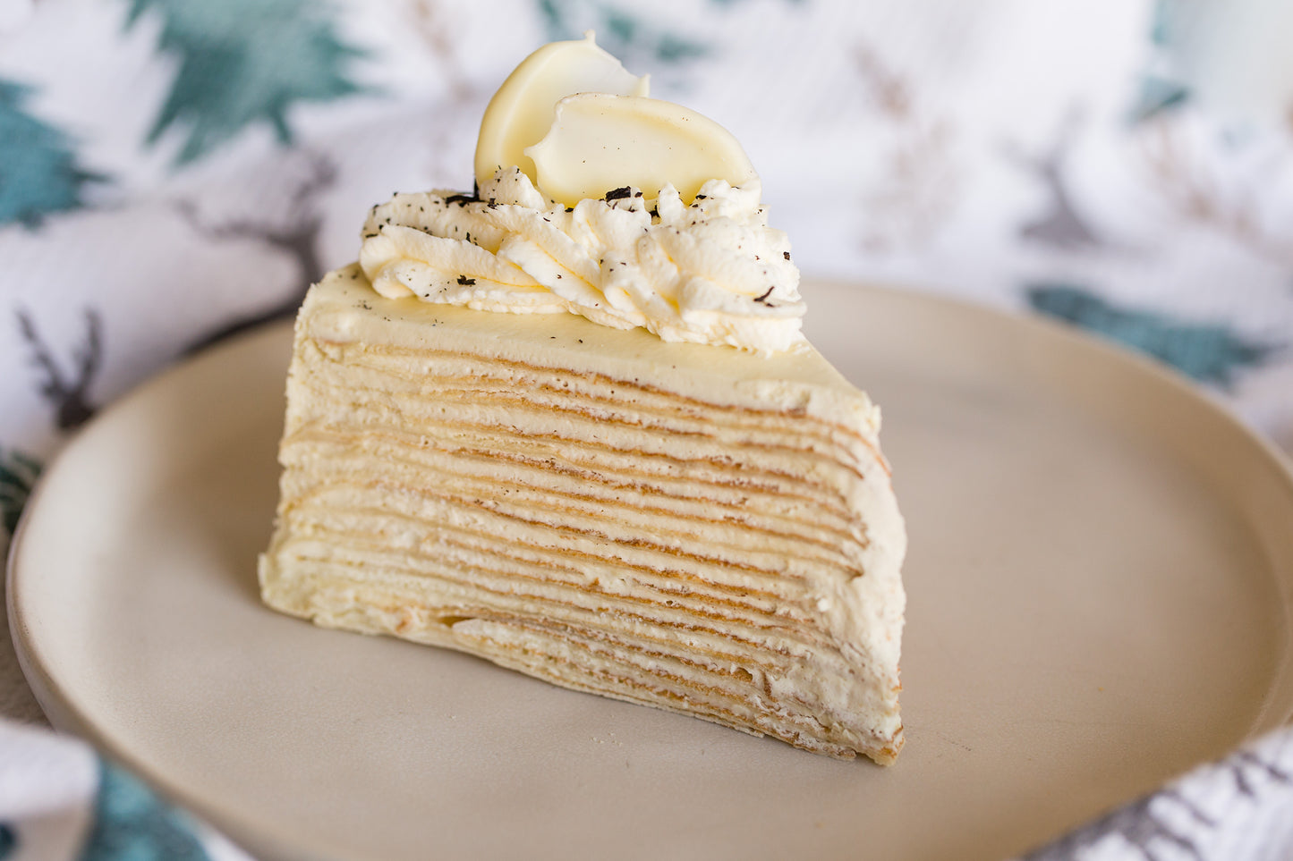 Oolong White Chocolate Crepe Cake