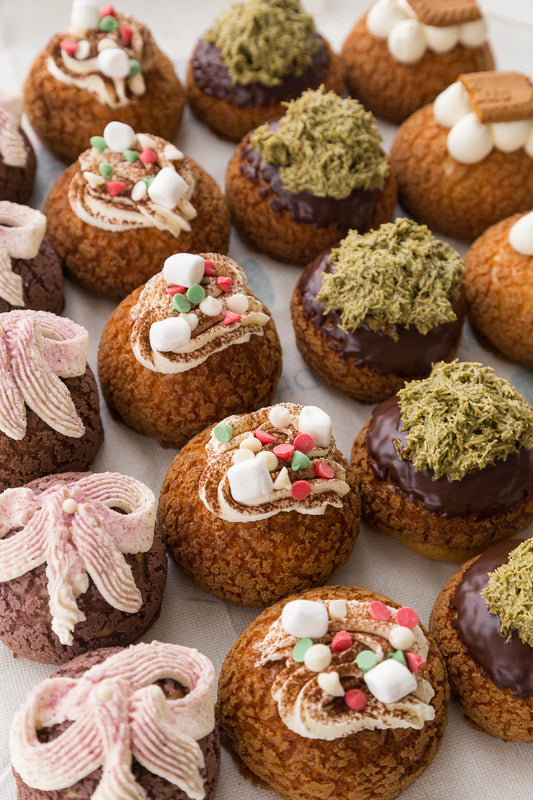 Holiday Regular Sized  Cream Puff Packages