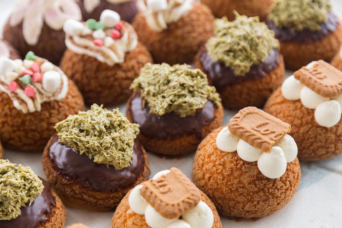 Holiday Regular Sized  Cream Puff Packages