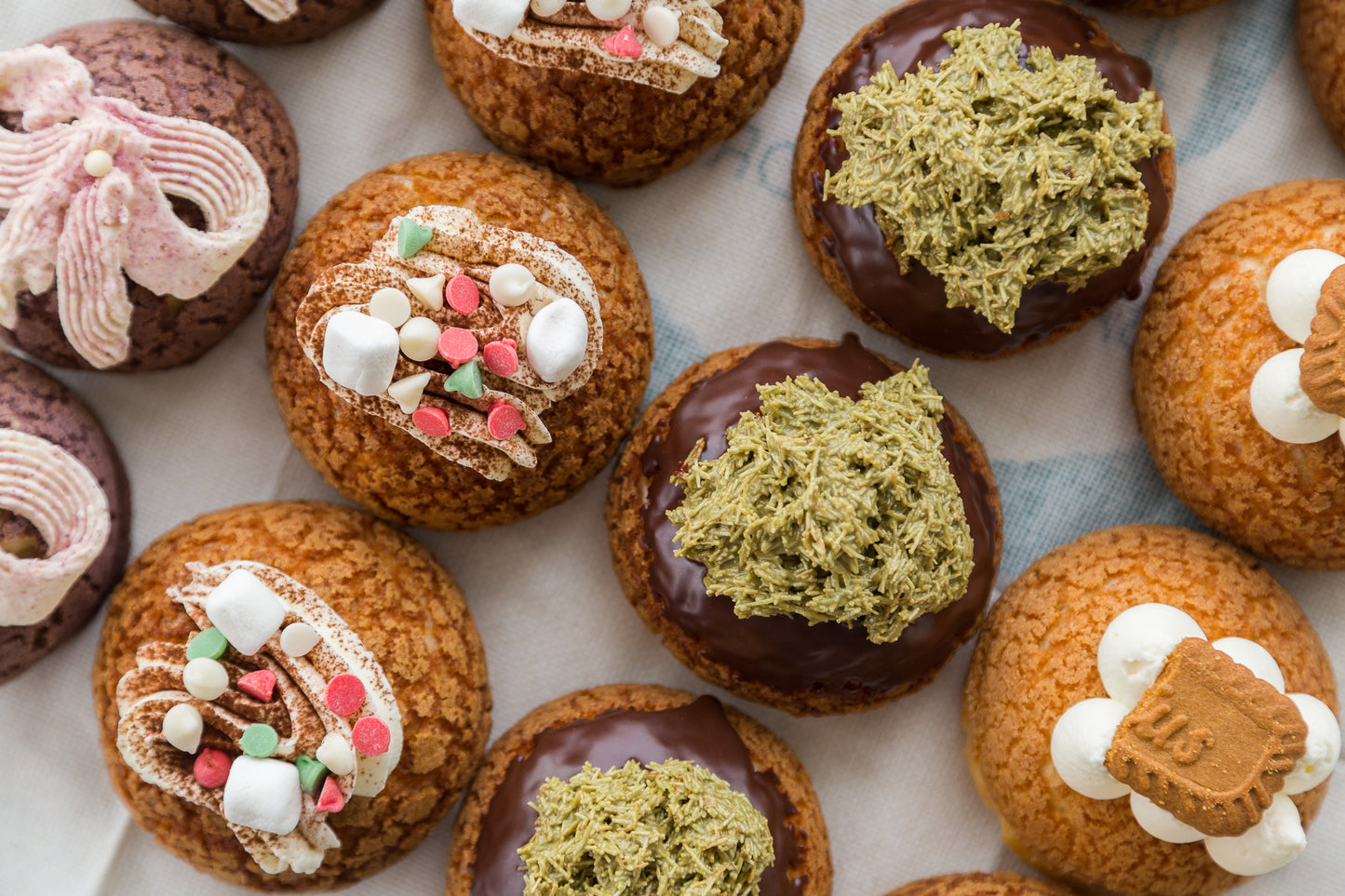 Holiday Regular Sized  Cream Puff Packages