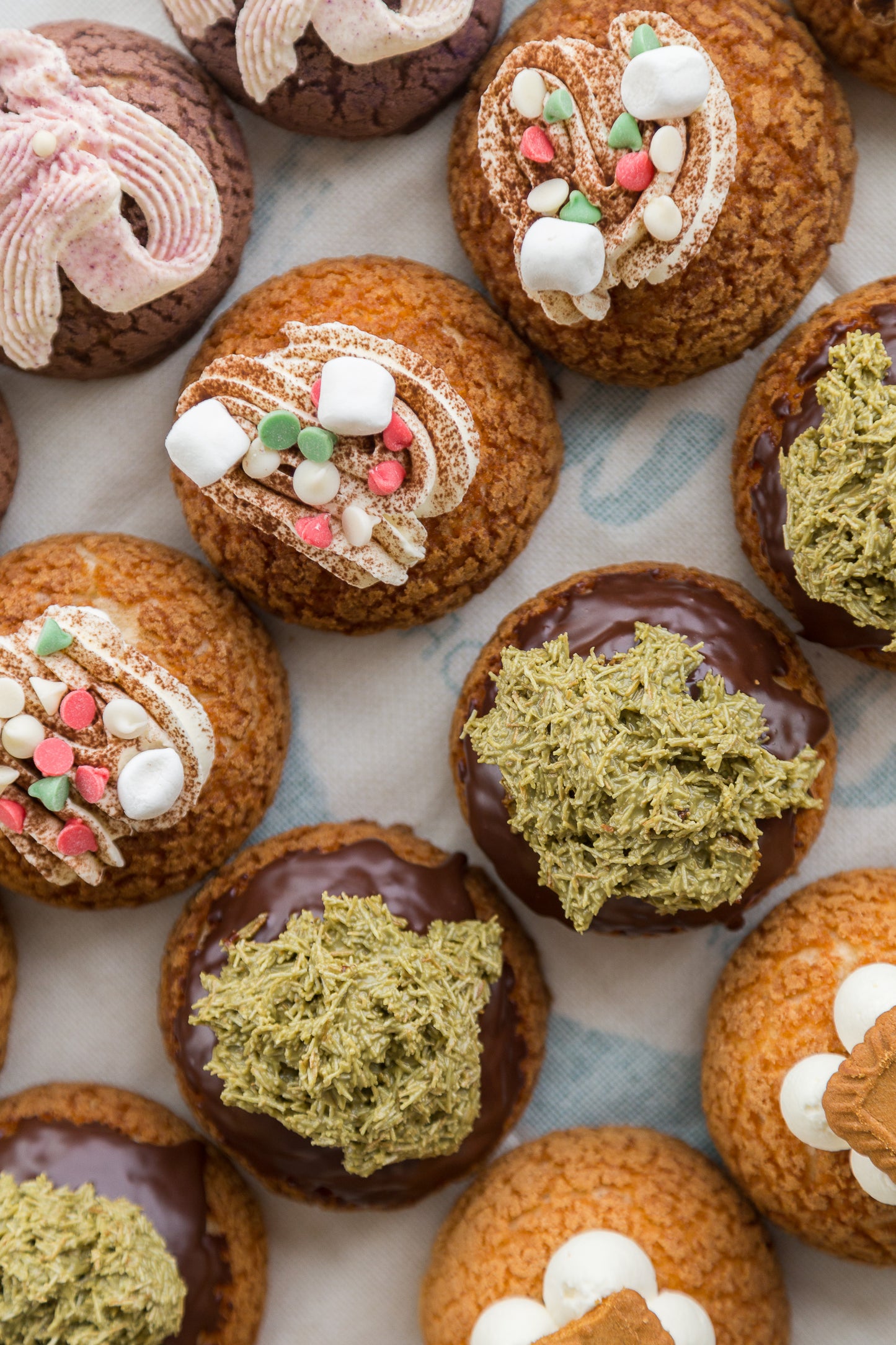 Holiday Regular Sized  Cream Puff Packages