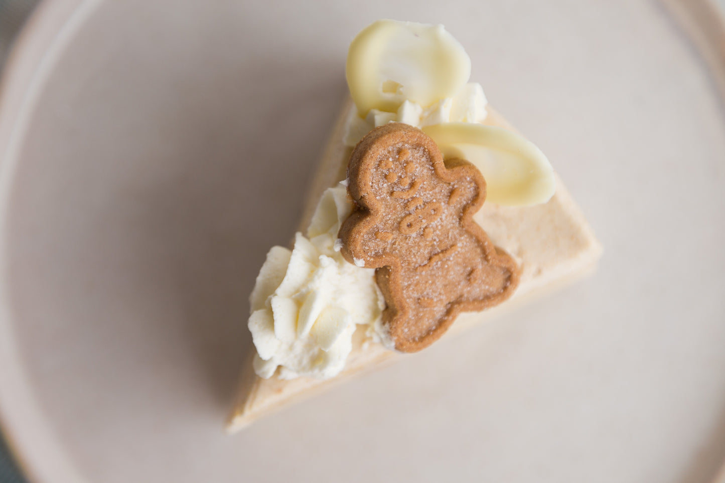 Gingerbread White Chocolate Crepe Cake